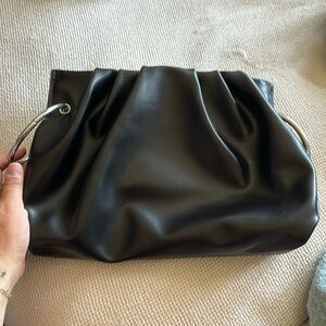 Black shoulder bag